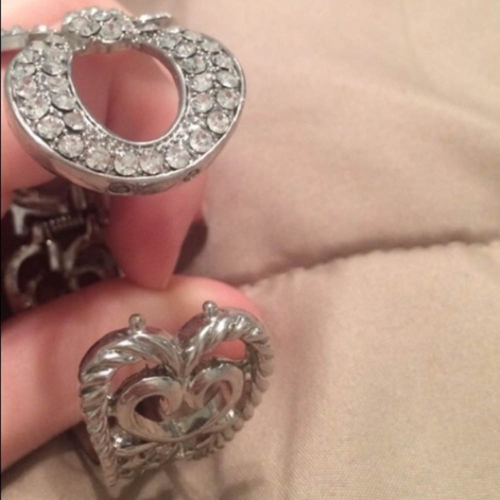🔘 Silver bracelet with rhinestones 🔘 - Picture 3 of 3